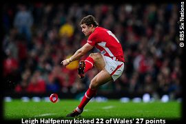 Wales Scotland Leigh Halfpenny